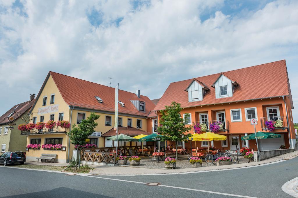 Hotel Gasthof Rose Flachslanden Exterior foto